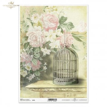 Reispapier für Serviettentechnik und Decoupage R0763