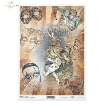 Reispapier für Serviettentechnik und Decoupage R1655