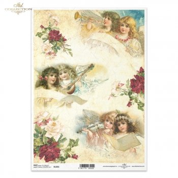 Reispapier für Serviettentechnik und Decoupage R1302