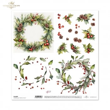 Papier für Scrapbooking SL1604