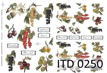 Decoupage paper ITD D0250M