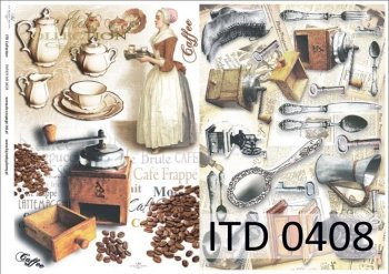 Decoupage paper ITD D0408