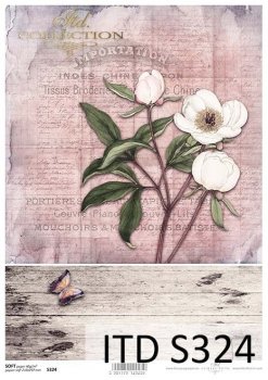 Decoupage paper Soft ITD S0324