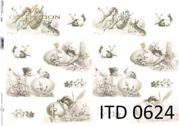 Decoupage paper ITD D0624