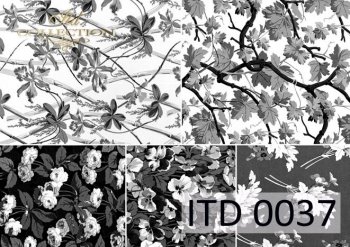 Decoupage paper ITD D0037