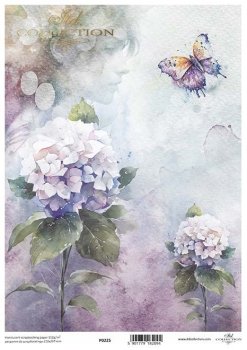 Translucent scrapbooking paper P0225