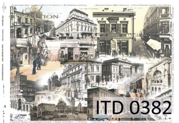 Decoupage Paper ITD D0382