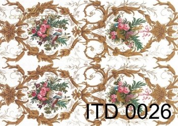Decoupage paper ITD D0026