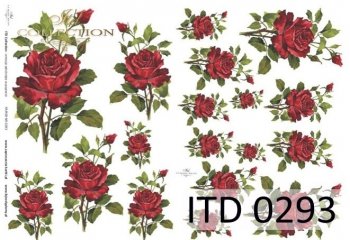 Decoupage paper ITD D0293M