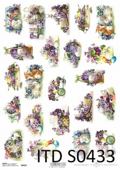 Decoupage paper Soft ITD S0433