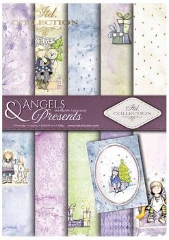 Scrapbooking papers SCRAP-022 ''Angels & Presents''