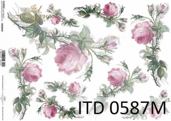 Decoupage paper ITD D0587M