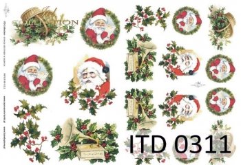 Decoupage paper ITD D0311