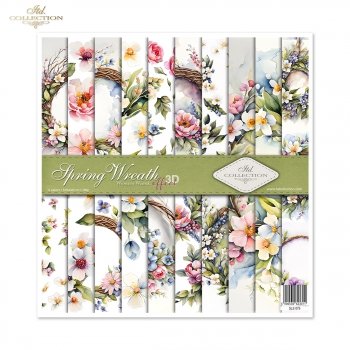 Scrapbooking papers SLS-076 Spring Wreath