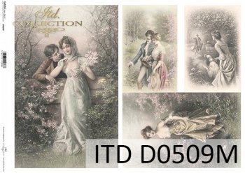 Decoupage paper ITD D0509M