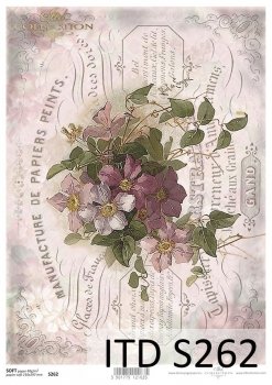 Decoupage paper Soft ITD S0262