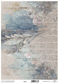 Translucent scrapbooking paper P0172