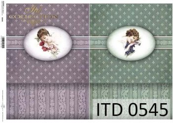 Decoupage paper ITD D0545