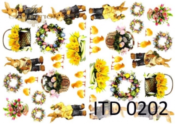 Decoupage paper ITD D0202M