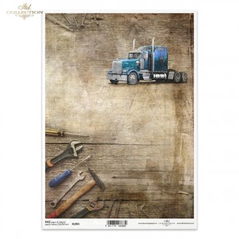 Papel de arroz para decoupage R1905