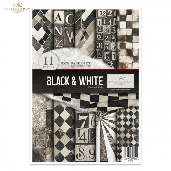 Conjunto Creativo RP079 - Black &  White