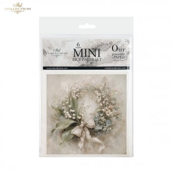 conjunto de papeles de arroz RSM263