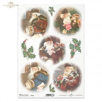 Papel de arroz para decoupage R1014