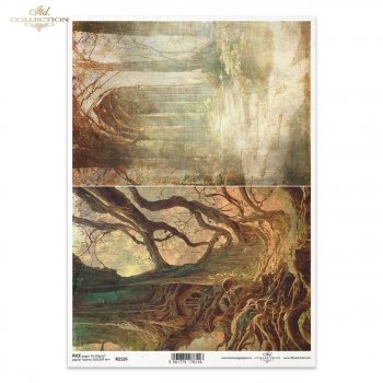 Papel de arroz para decoupage R2126