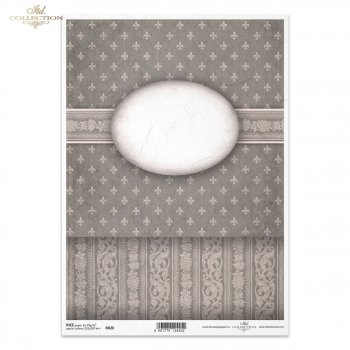 Papel de arroz para decoupage R0820