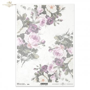 Papel de arroz para decoupage R0836