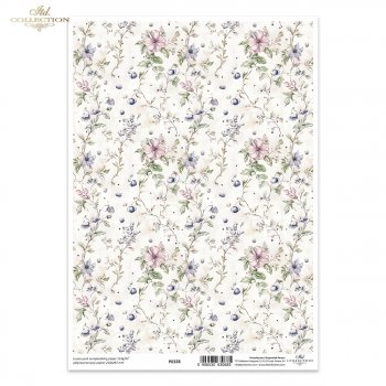 papel para scrapbooking - el papel translúcido P0328