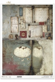 Papel de arroz decoupage A3 R1602L