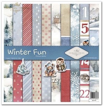 Papeles Scrapbooking SLS-070 ''Winter Fun''