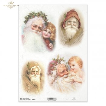 Papel de arroz para decoupage R1005