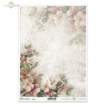 Papel de arroz para decoupage R1166