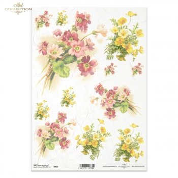 Papel de arroz para decoupage R0960