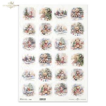 Papel de arroz decoupage A3 R1288L