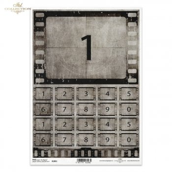 Papier ryżowy (HS code 48021000) R1861