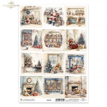 Tagi do scrapbooking (HS code 48025890) TAG0370