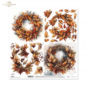Papier do scrapbooking (HS code 48025890) SL1633