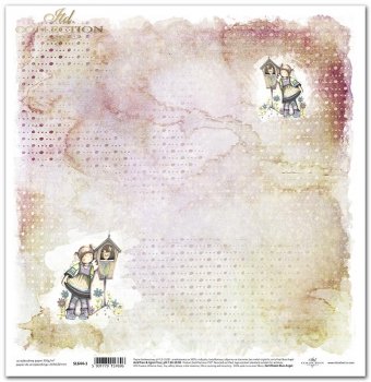 Papier do scrapbooking (HS code 48025890) SL0644