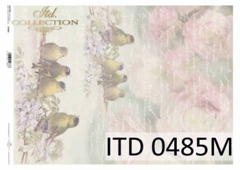 Papier decoupage (HS code 48025700) D0485M