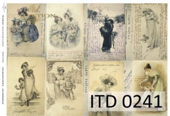 Papier decoupage (HS code 48025700) D0241