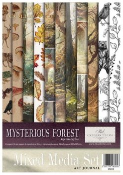 Zestaw kreatywny MS039 (HS code 48021000) Mysterious Forest