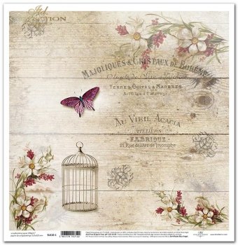 Papier do scrapbooking (HS code 48025890) SL0610