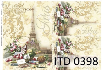 Papier decoupage (HS code 48025700) D0398M