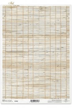 Papier ryżowy (HS code 48021000) R2808