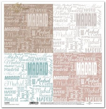 Papier do scrapbooking (HS code 48025890) SL0995