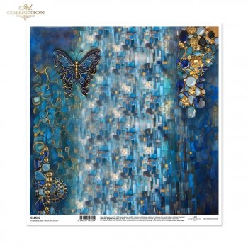 Papier do scrapbooking (HS code 48025890) SL1582