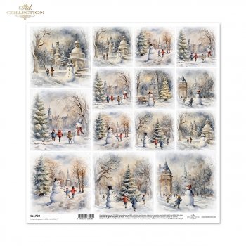 Papier do scrapbooking (HS code 48025890) SL1702